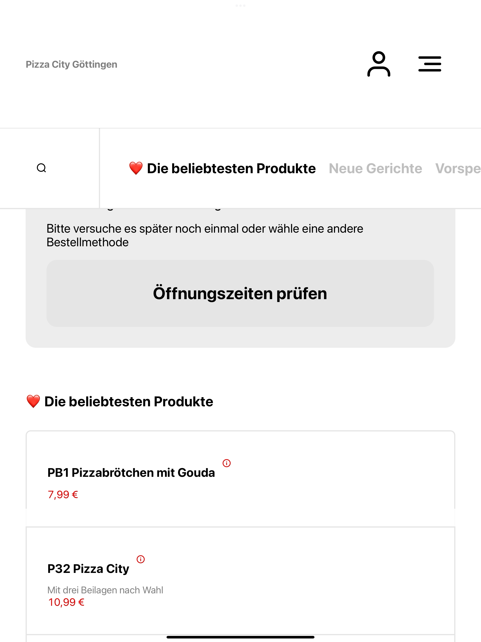 Pizza City Göttingen screenshot 7