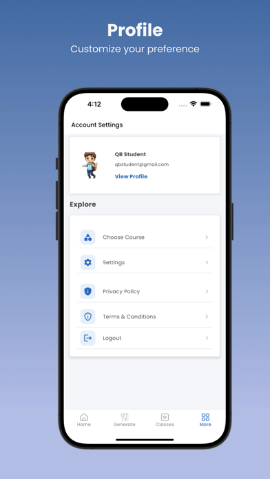 QuestionBank.AI Screenshot