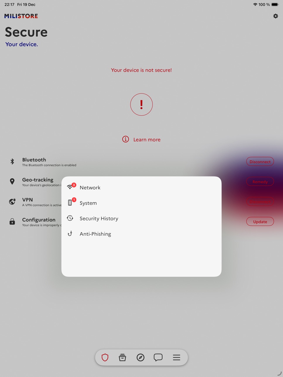 iPad screenshot