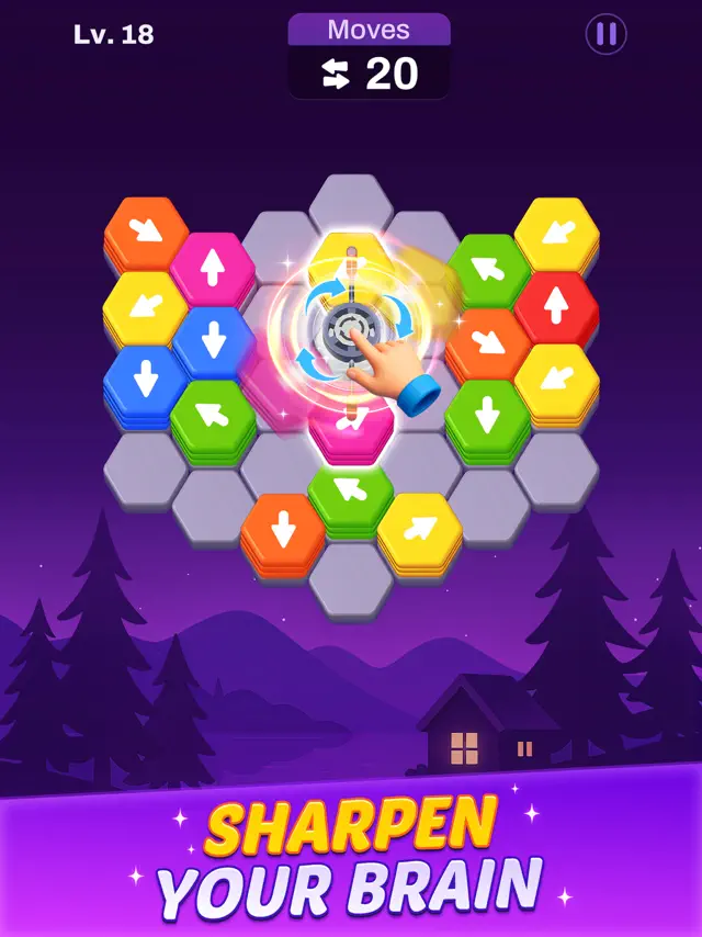 Hexout - Color Hexa Puzzle screenshot 8