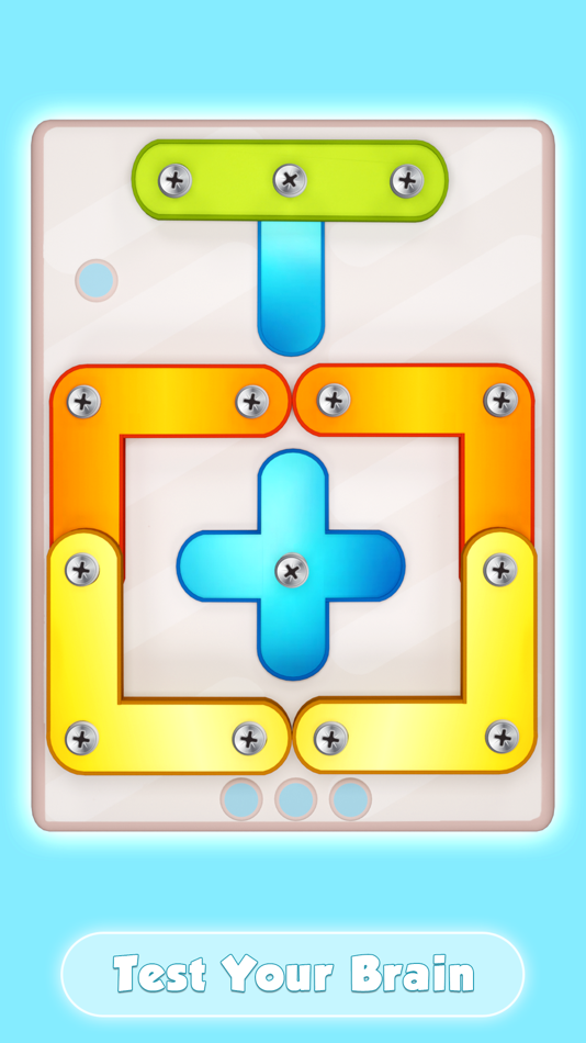 #2. Nut & Bolt Pin Puzzle Game (macOS) 由: Muhammad Wahhab Mirza
