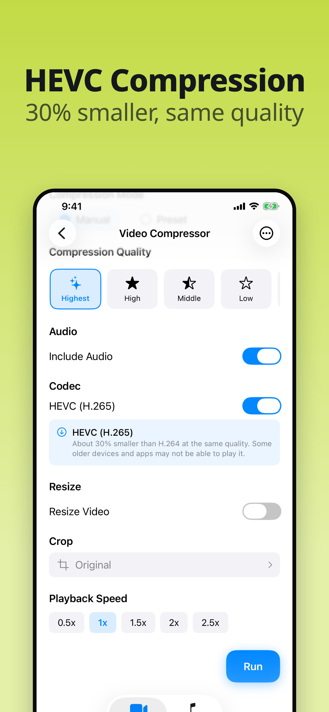 Video Compressor – Compress HD screenshot 4