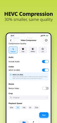 Video Compressor – Compress HD Screenshot 3 of 7