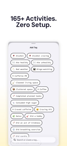 Voila: Behavior & Life Tracker screenshot