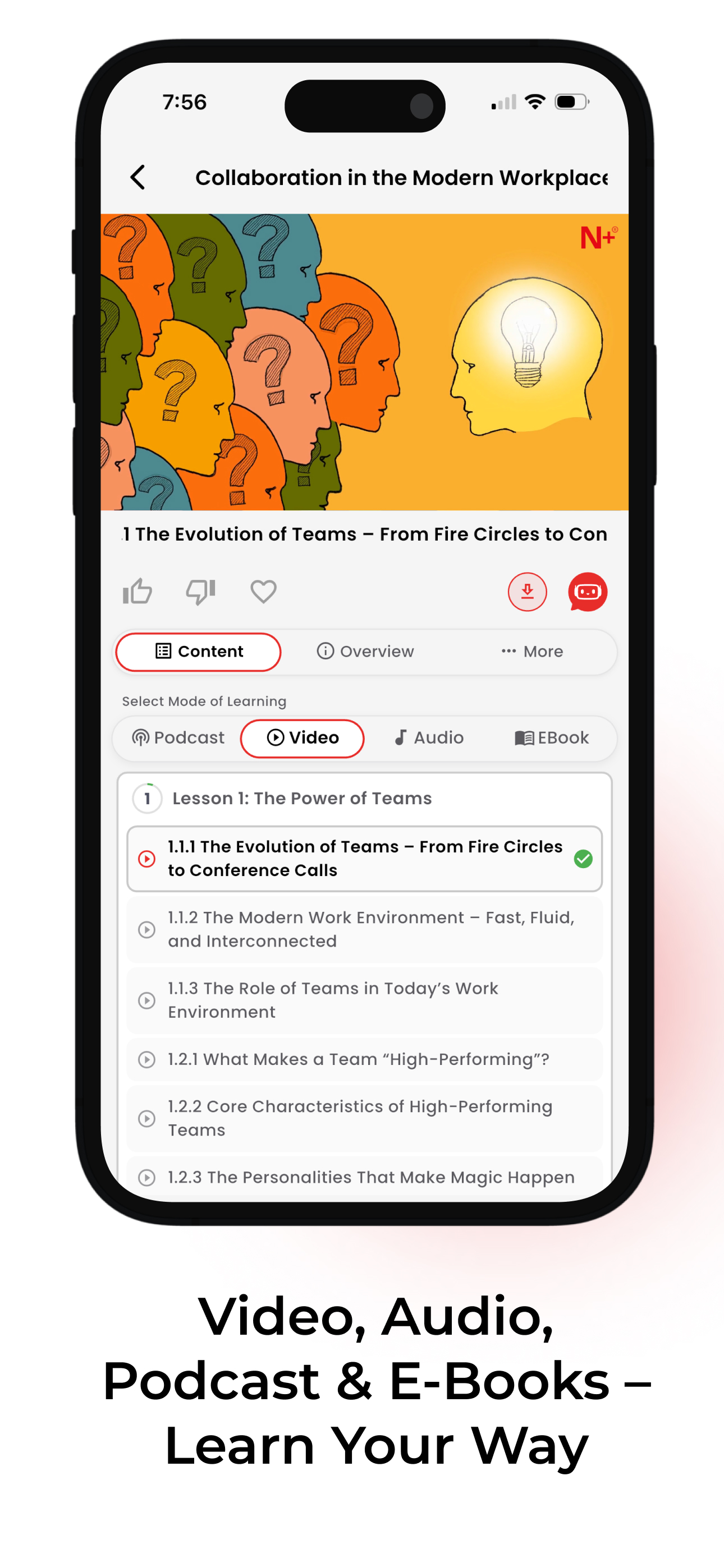 N+ AI Learning Platform