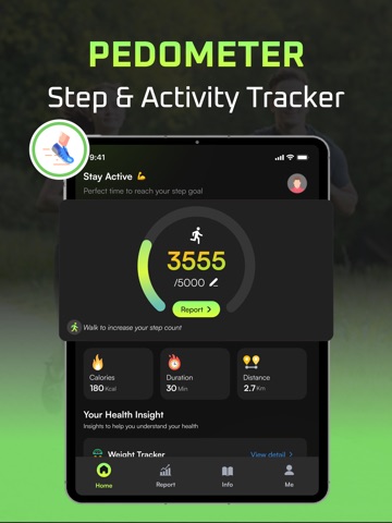 Step Counter - Daily Pedometer ipad screenshot 4