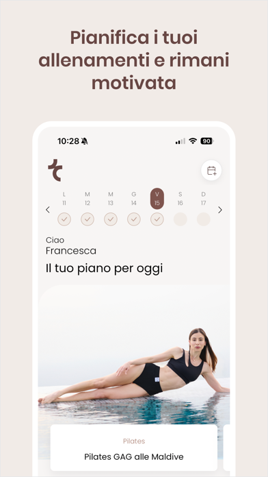 Traininpink: Pilates e Fitness Screenshot