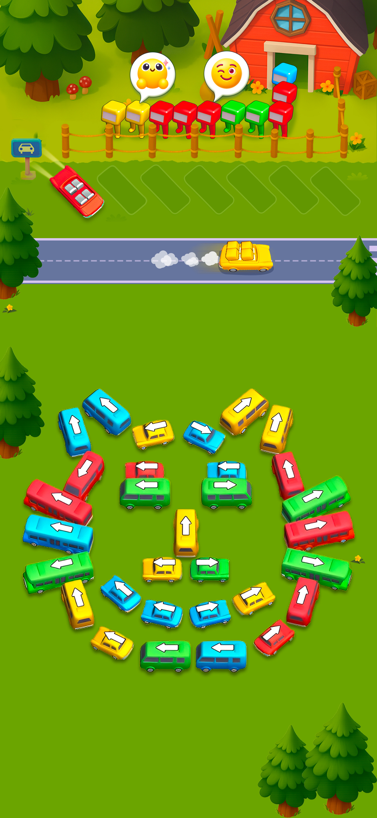 Bus Fever - Car Parking Jam