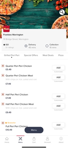 Frankies Warrington screenshot