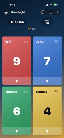 Scoreboard & Scorekeeper Timer app preview