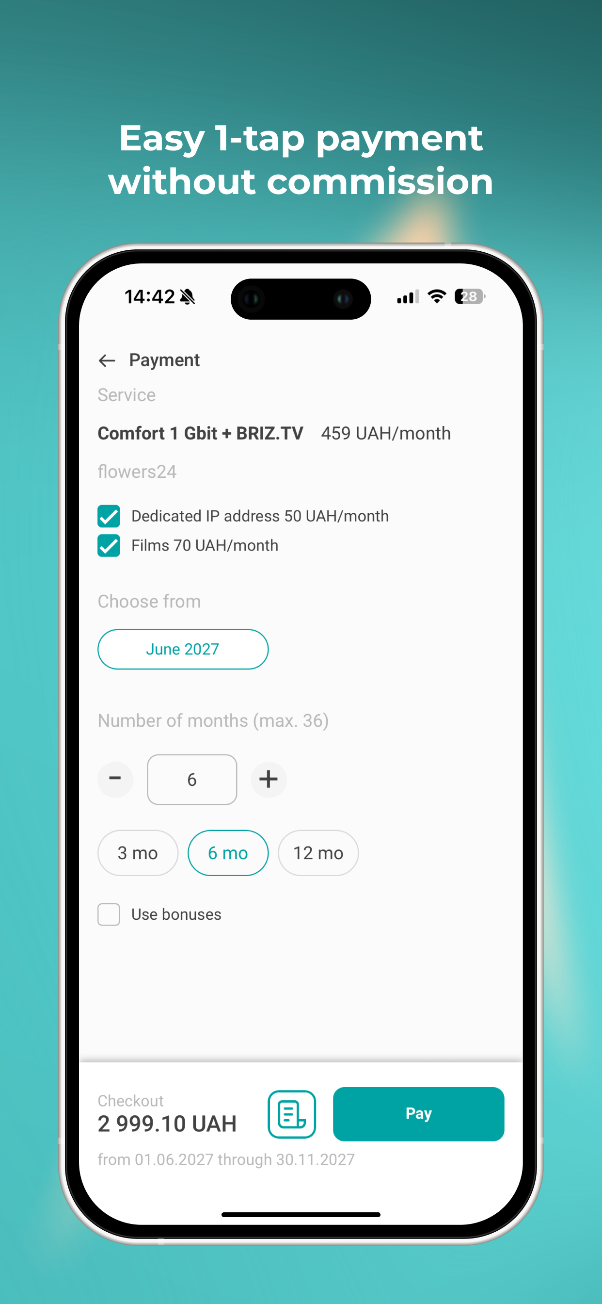 My Briz – Internet and TV