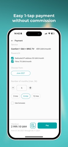 My Briz – Internet and TV app screenshot