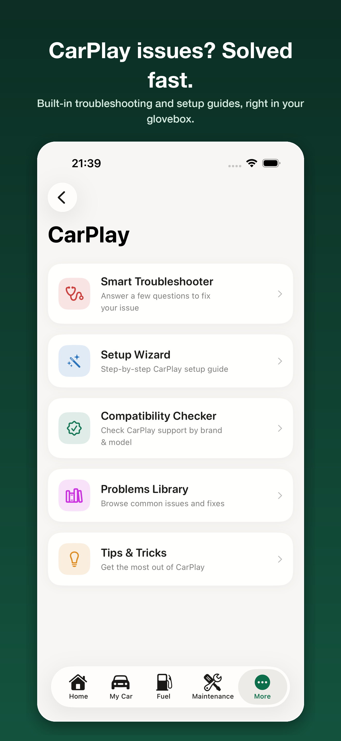 CaroPlay: Car Maintenance Log screenshot 6