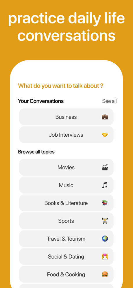 BetterSpeak: AI Language Tutor screenshot 6