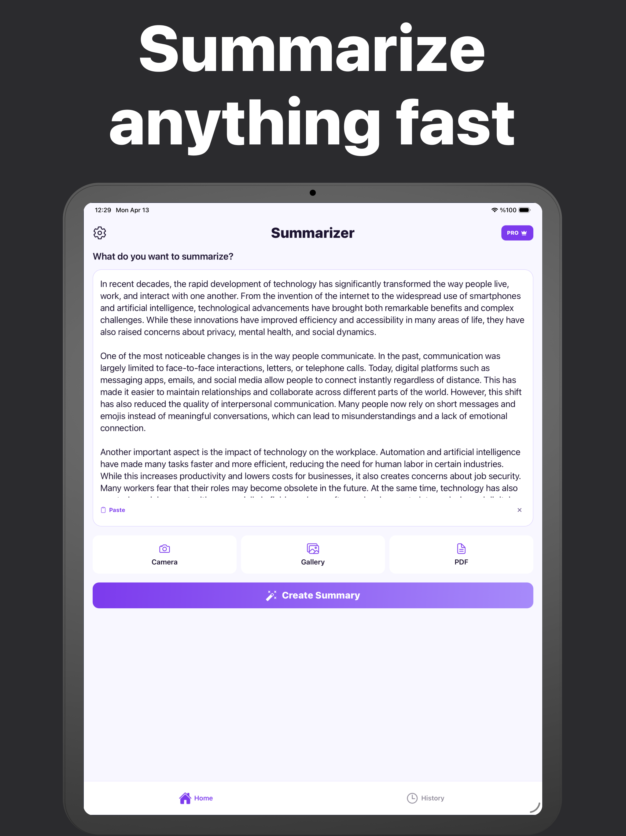 Sumy - Summary AI & Summarize screenshot 6