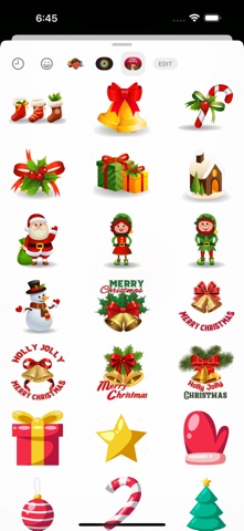 Merry Christmas Stickers 2025 screenshot