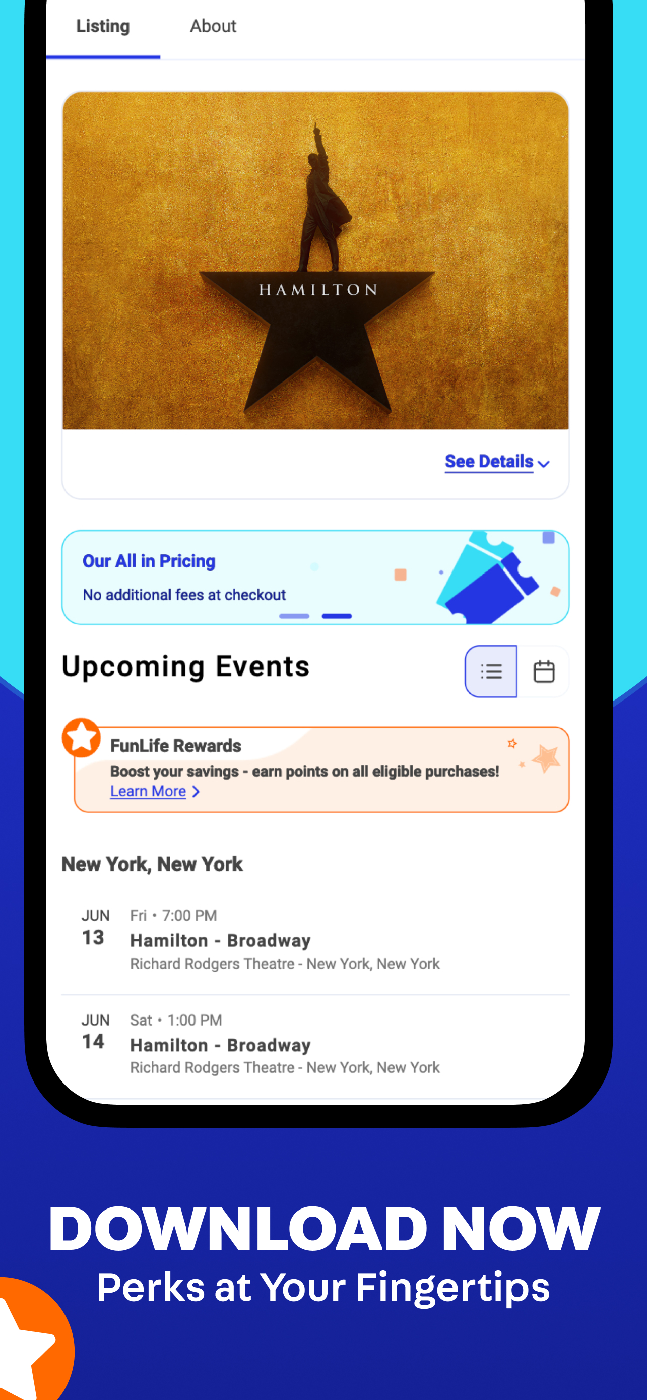 TicketsatWork: Employee Perks screenshot 6