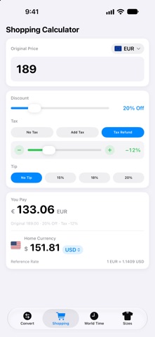 Currency Converter - Trip Screenshot 2 of 5