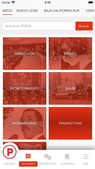 POSTA México Screenshot