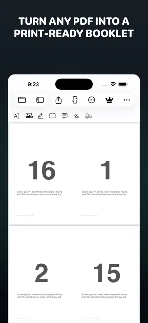 Booklet Maker: PDF Brochures screenshot 1