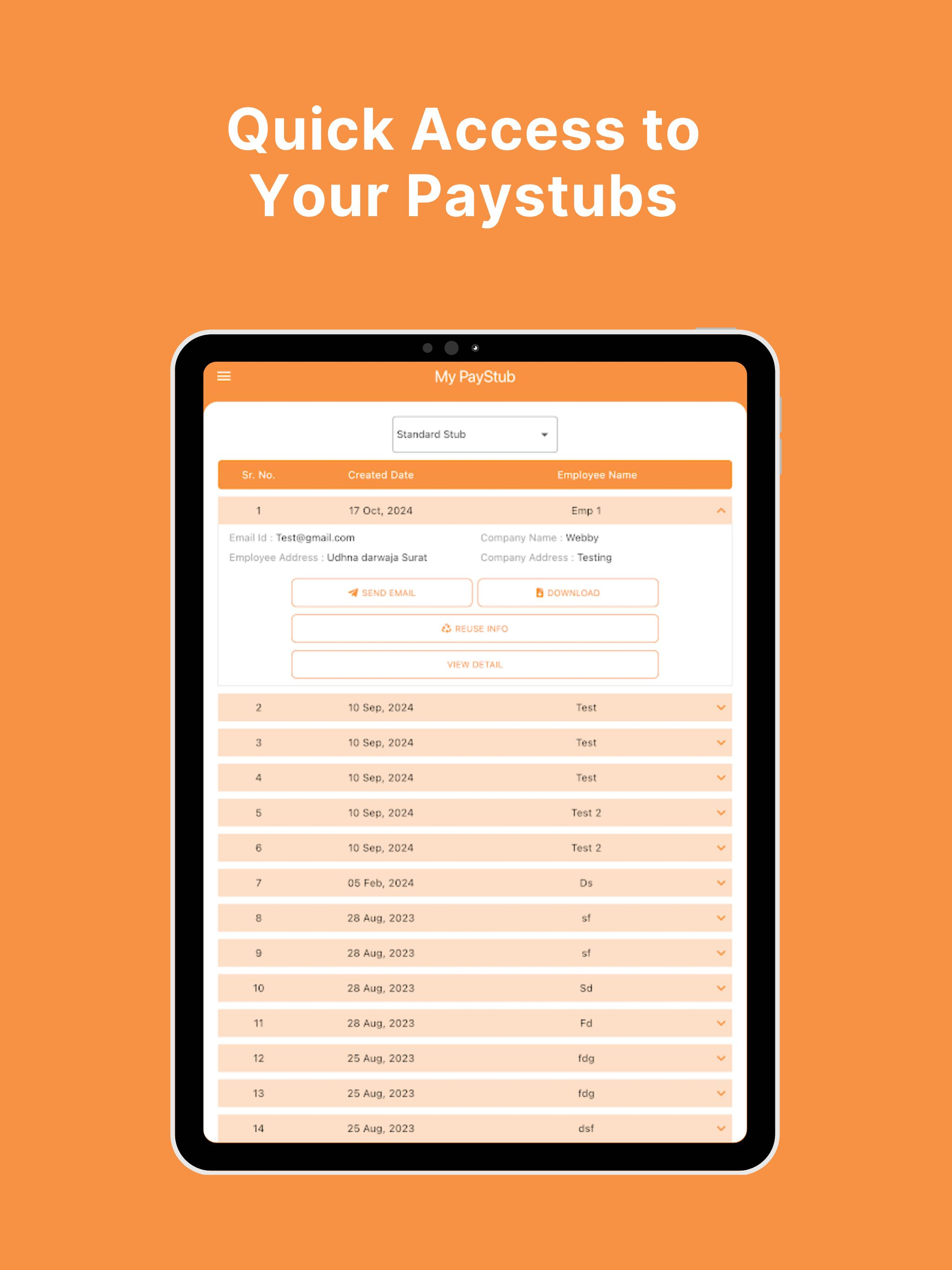StubCreator: Paystub Generator screenshot 13