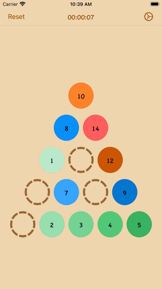#1. Peg Elimination (iOS) Av: NovaNext