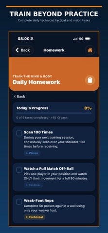 MatchIQ Player Development app screenshot 3