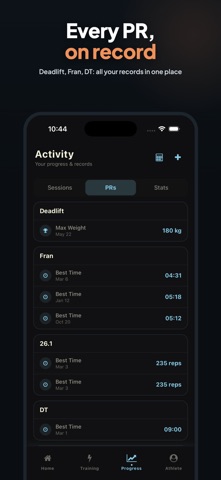 Evox: WOD Timer & Training HQ screenshot