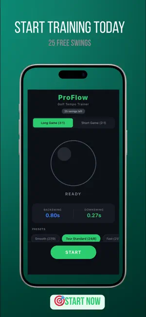 ProFlow: Golf Tempo Trainer screenshot 3