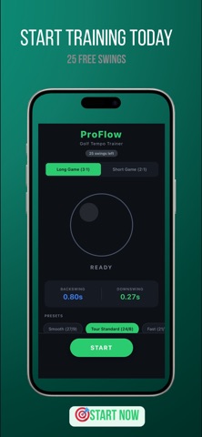 ProFlow: Golf Tempo Trainer Screenshot 3 of 4
