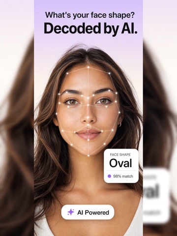 Face Shape Finder: AI Glow iPad screenshot