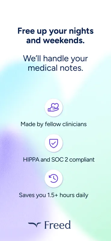 Freed: AI Medical Scribe screenshot 7 of 7