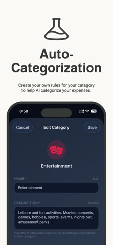Gabet: AI Expense Tracker screenshot