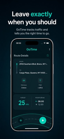 GoTime: Traffic & ETA Alerts Screenshot 1 of 6