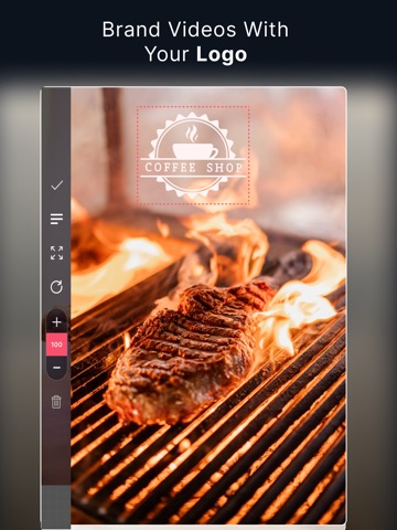 eZy Watermark Videos iPad screenshot