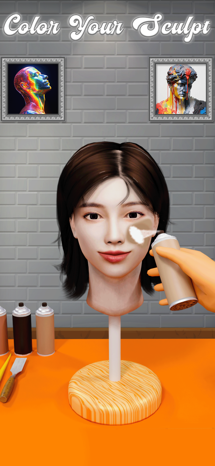 Face Sculpt 3D  Clay Games