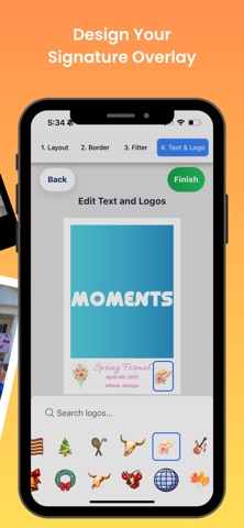 Moments - Event Photo Overlays screenshot