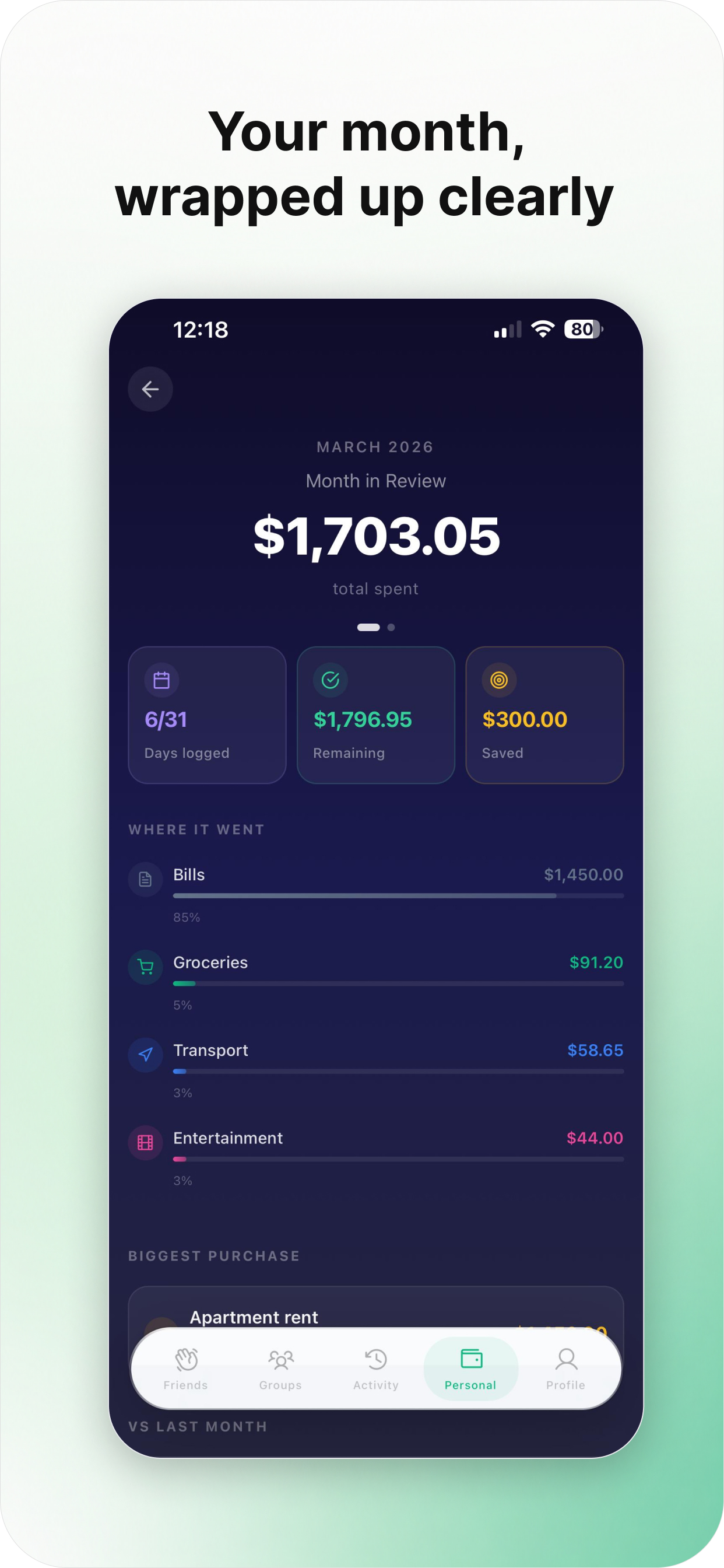 EvenTab screenshot 9