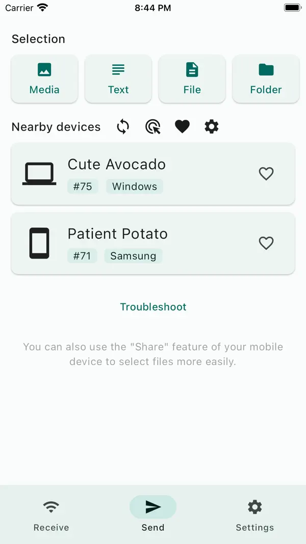 LocalSend Screenshot 2