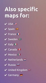 GeoExpert+ World Geography Map screenshot
