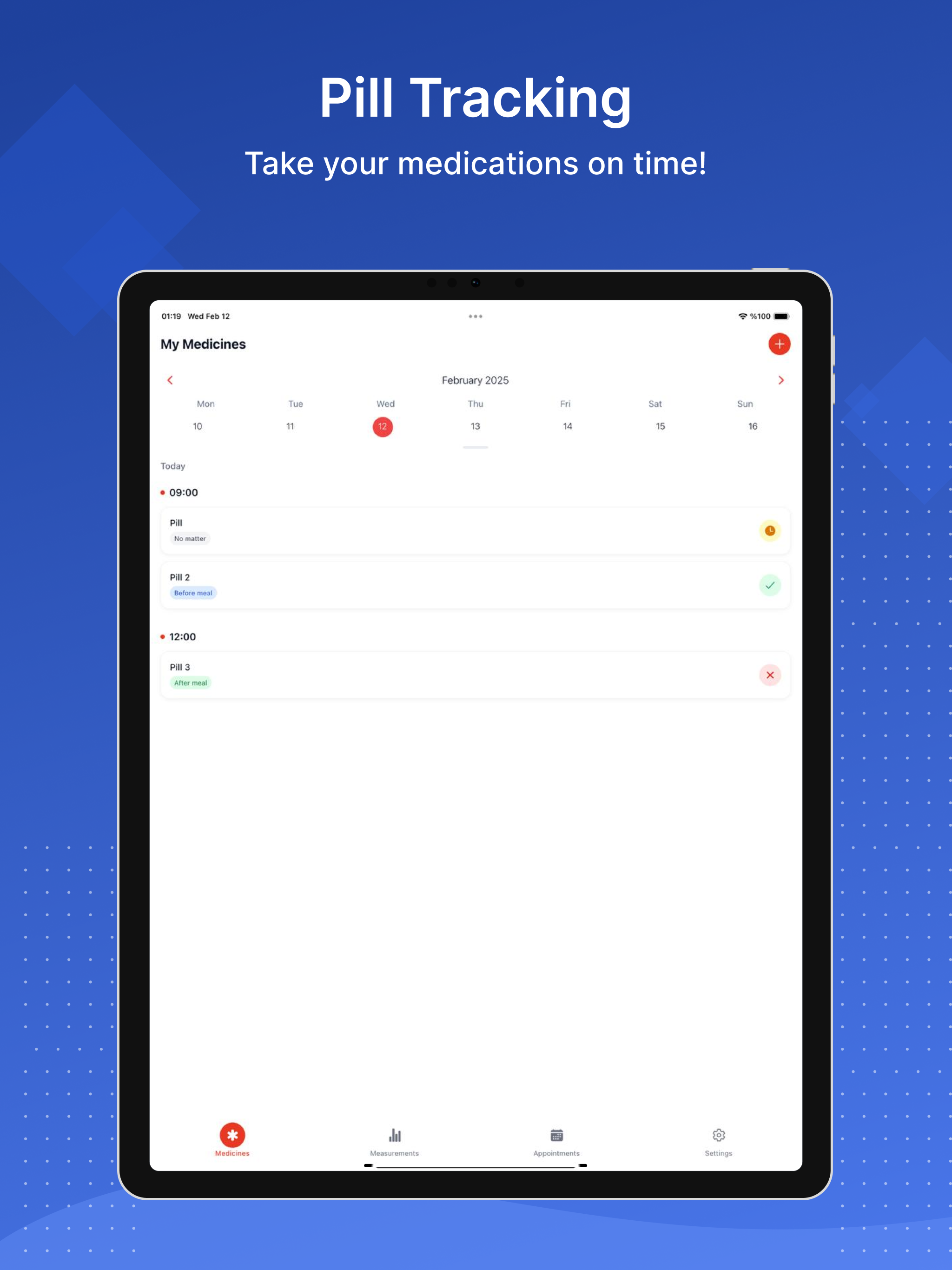 Health Tracker - Pill Reminder screenshot 5