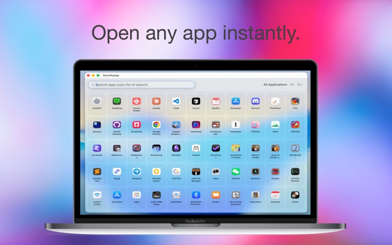 StartMyApp: Fast App Launch app screenshot