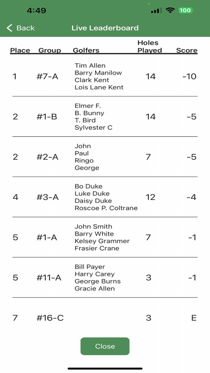 IMAgolfer Outings screenshot-7