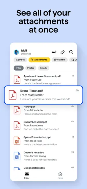 AOL Mail, News, Weather screenshot 4