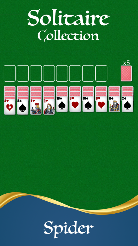 #5. Solitaire Collection - 4 in 1 (iOS) Bởi: Diem Le