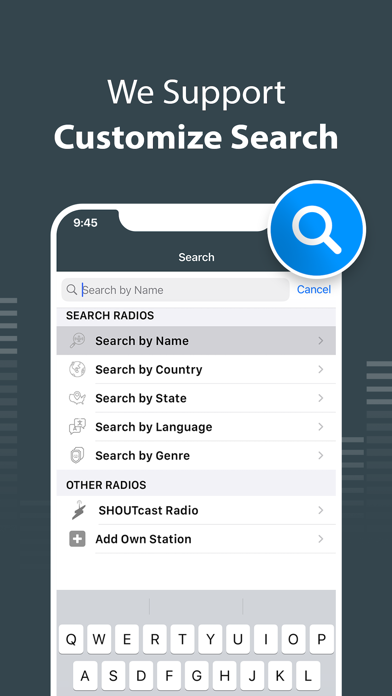 Radio Tuner - Live FM Stations Screenshot