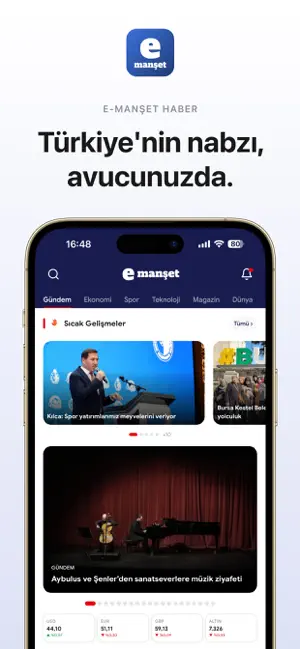 E-Manşet: Son Dakika Haber screenshot 1