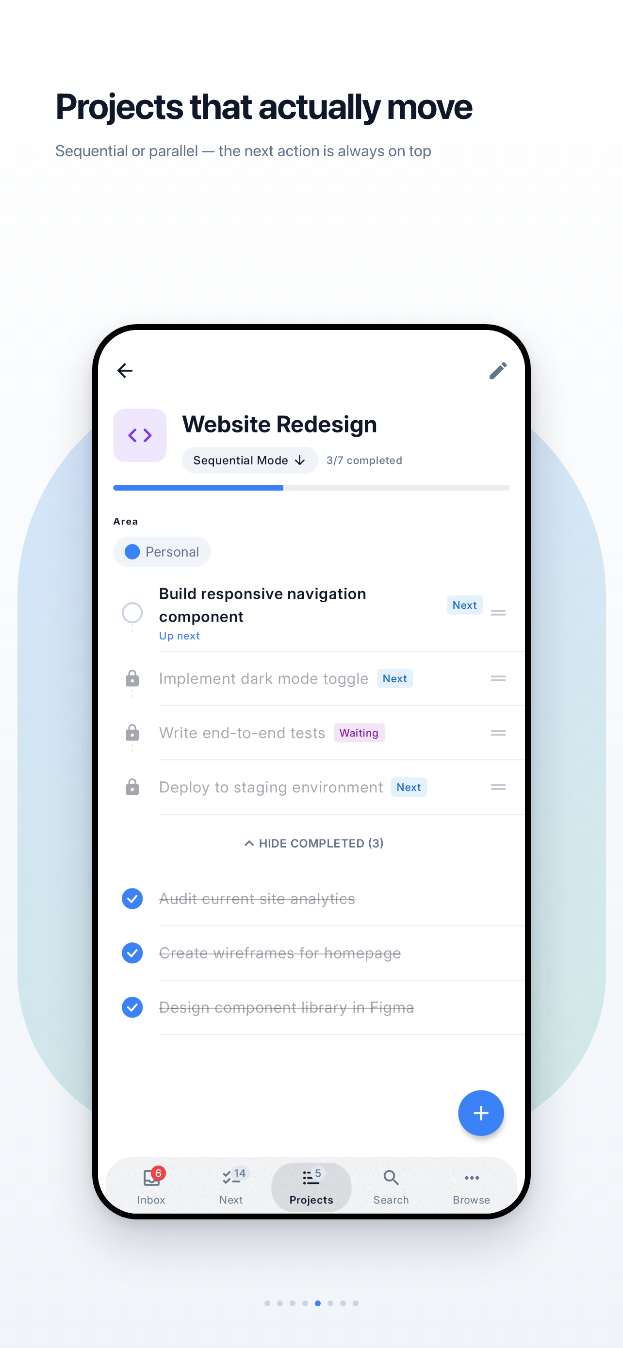 NextThing: GTD To-Do List screenshot 5