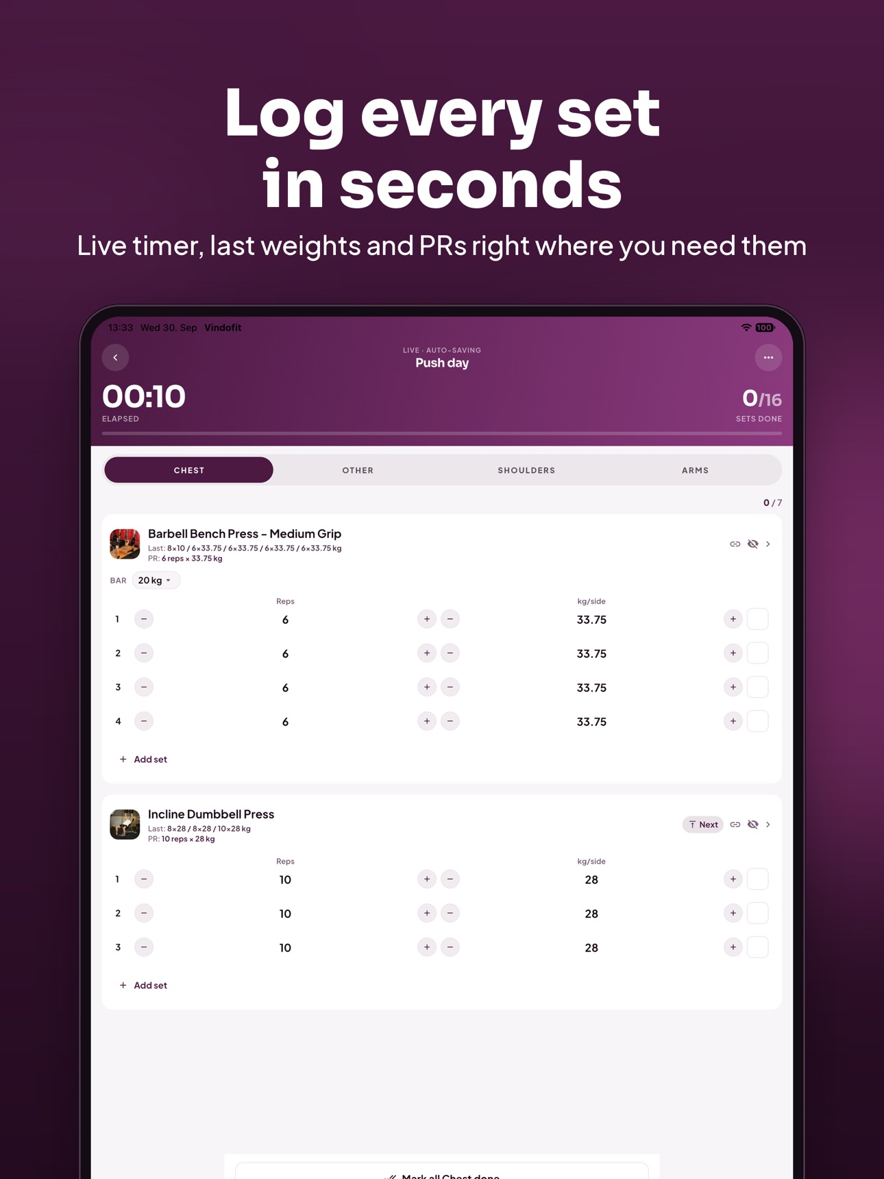 Screenshot 10 of Vindofit