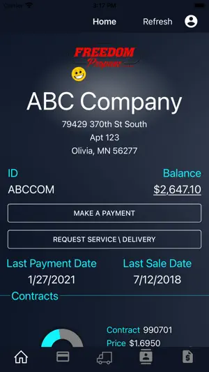 Freedom Propane Corp. screenshot 1